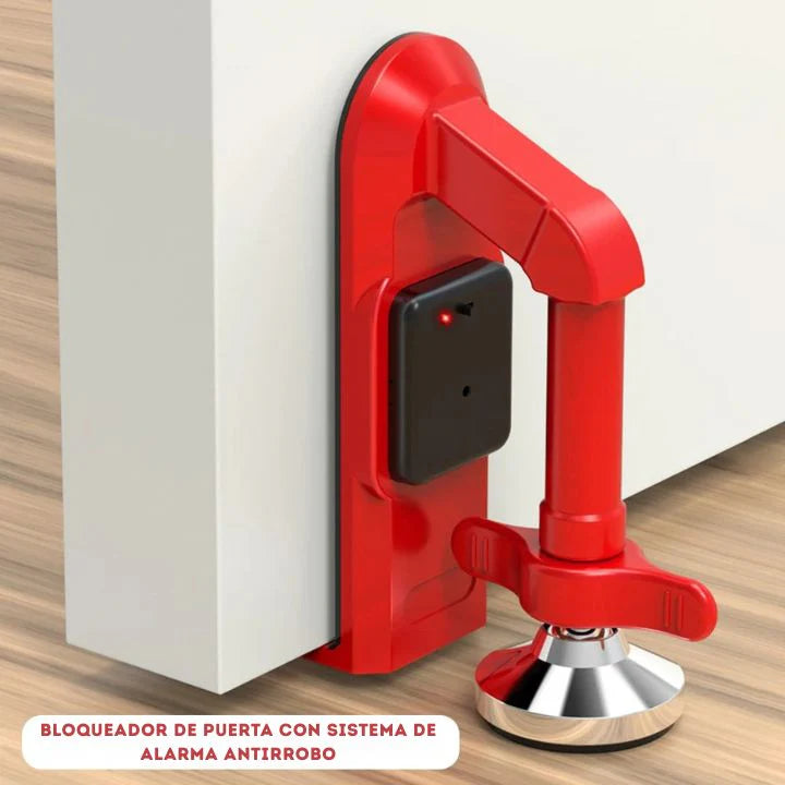 SafeStop ® - Tope de puerta con alarma portátil