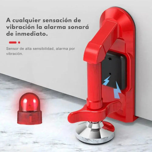 SafeStop ® - Tope de puerta con alarma portátil