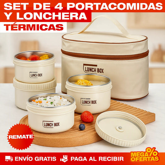 Warm® - Set Térmico Portacomidas